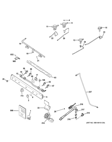 Gas & burner parts