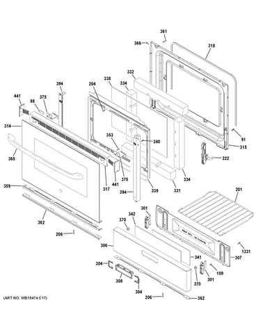 Door & drawer parts