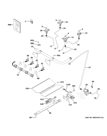 Gas & burner parts