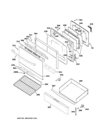 Door & drawer parts