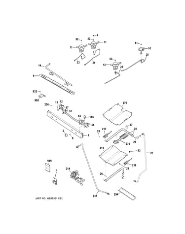 Gas & burner parts