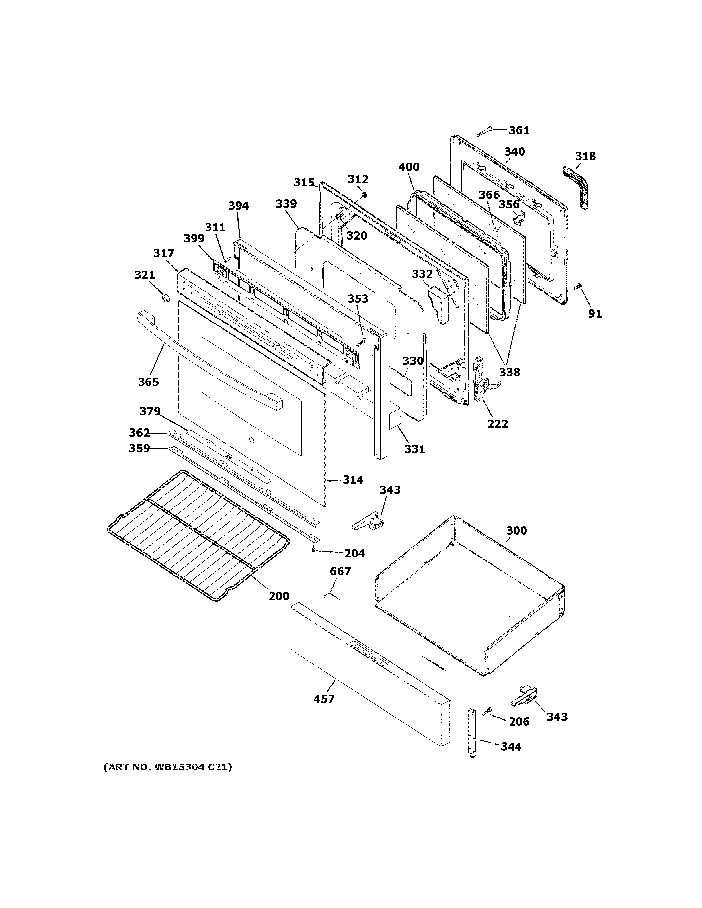 DOOR & DRAWER PARTS