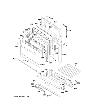 Door & drawer parts