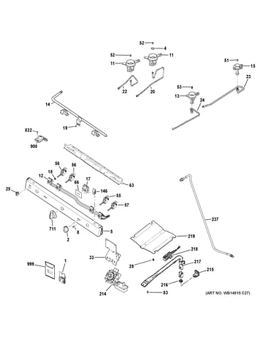 Gas & burner parts