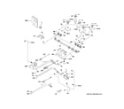 GE JGSS86SP2SS gas & burner parts diagram