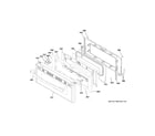 GE JGSS86SP2SS upper door diagram