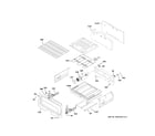 GE JGBS86EP1ES upper oven diagram