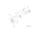 GE JGBS86EP1ES convection fan diagram