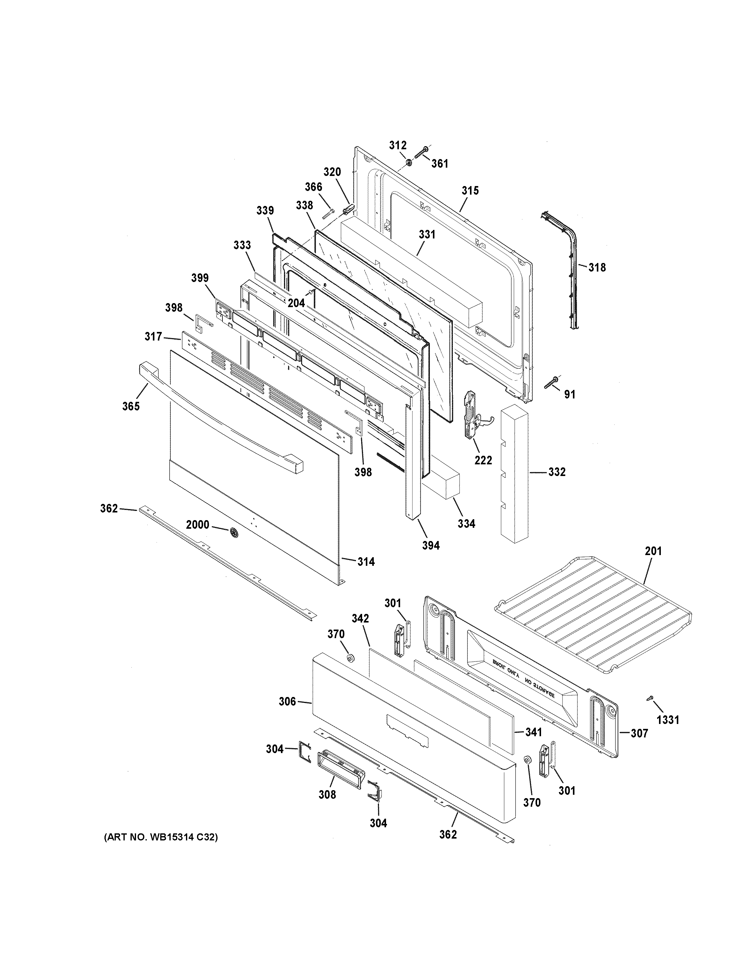Door & drawer parts