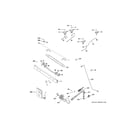 GE JGBS60DEK7WW gas & burner parts diagram