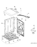 Cabinet & top panel