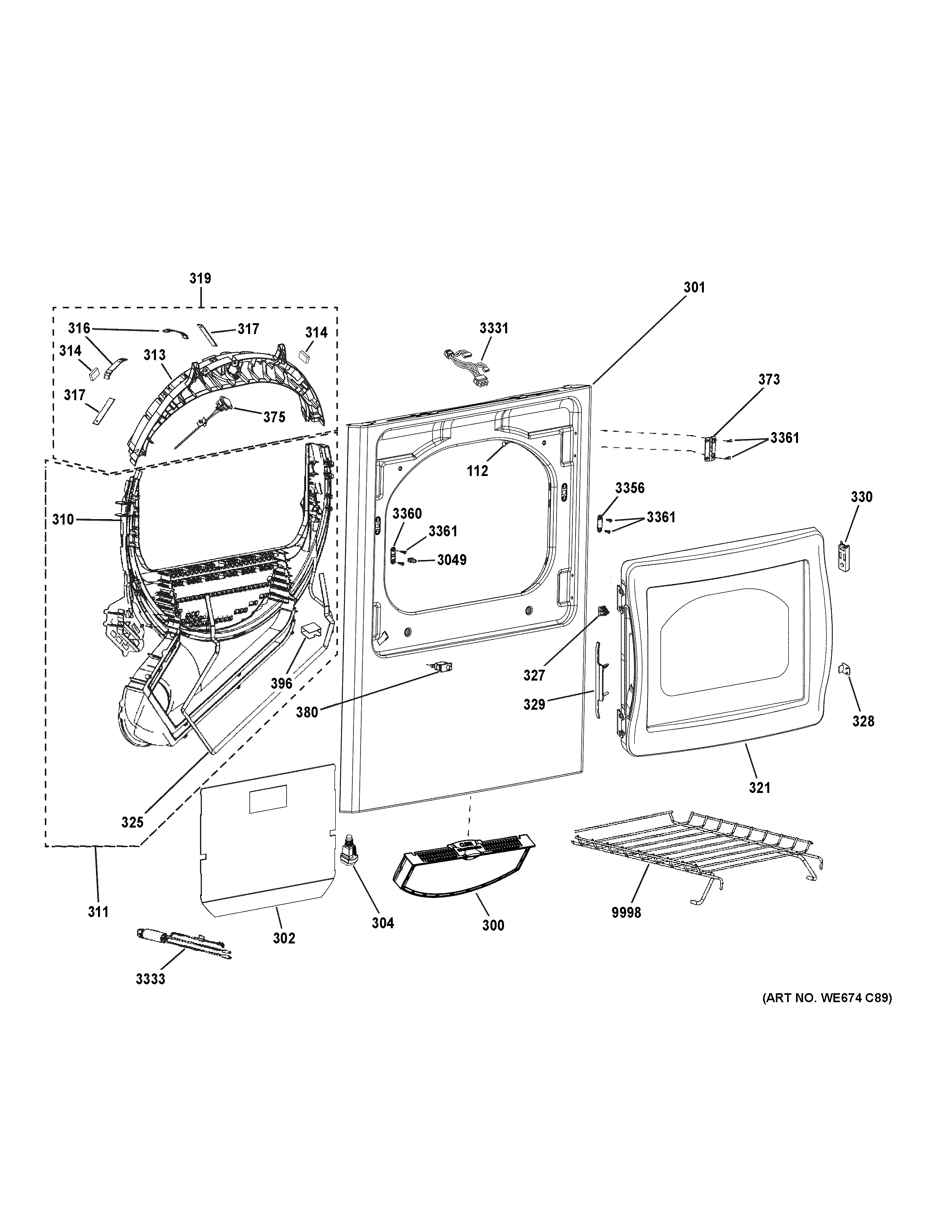 FRONT PANEL & DOOR