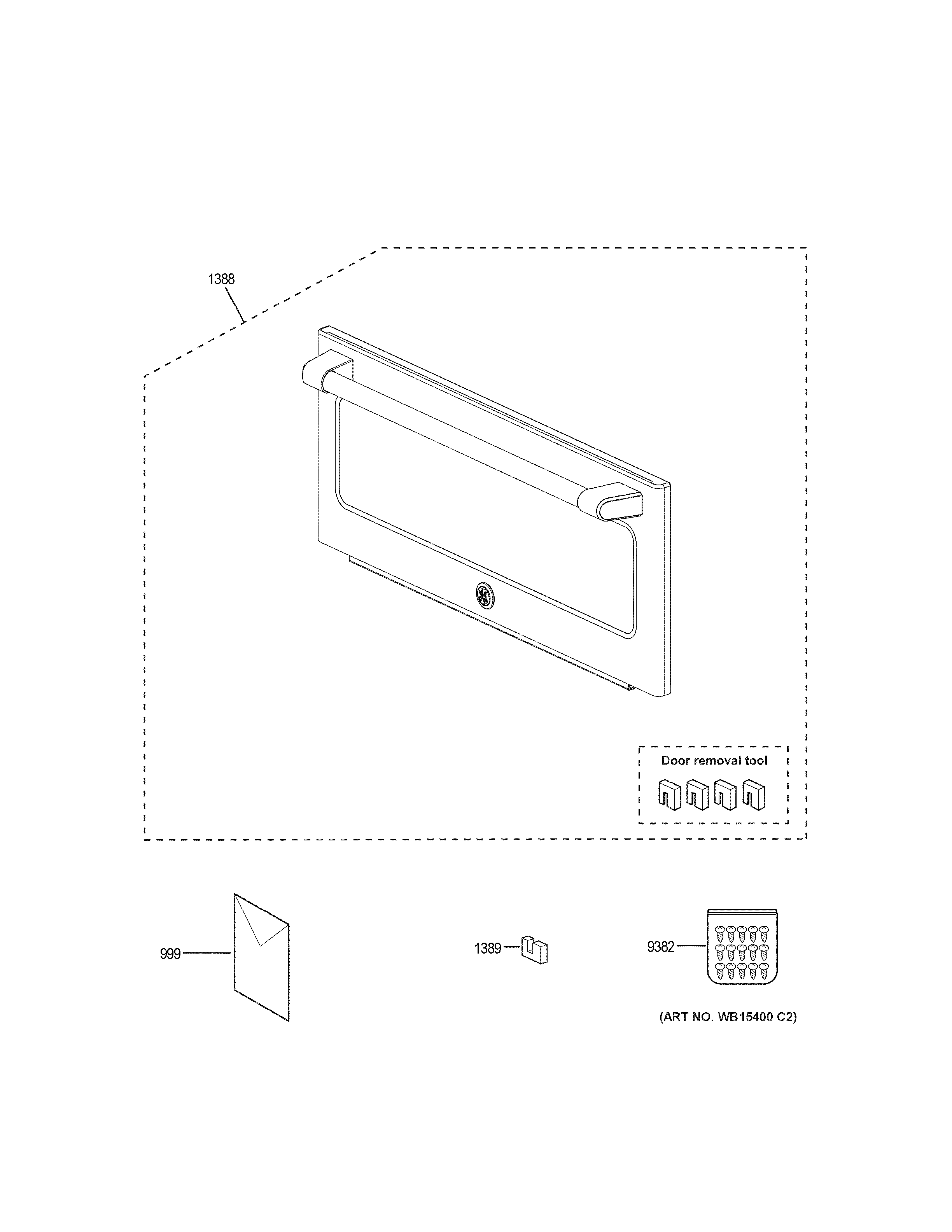 Microwave door