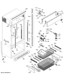 Freezer section, trim & components