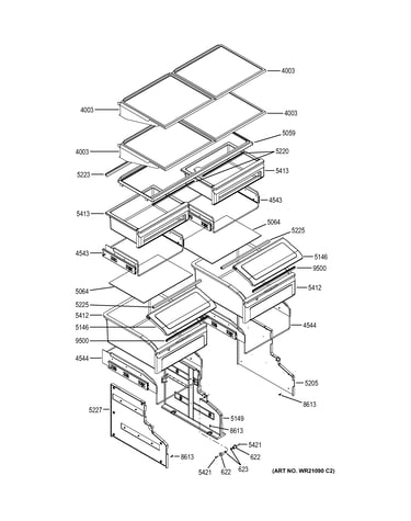 Shelves & drawers