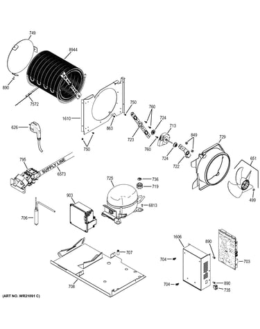 Machine compartment