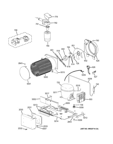 Machine compartment