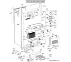 GE ZIR360NHBRH cabinet - flush inset diagram