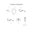 GE ASYW09URDWD1 optional accessories diagram
