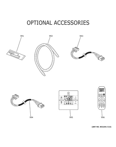 Optional accessories