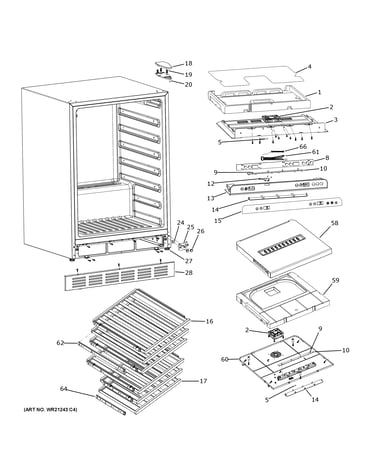 Cabinet & shelves
