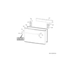 GE CVE28DP3NBD1 freezer drawer diagram