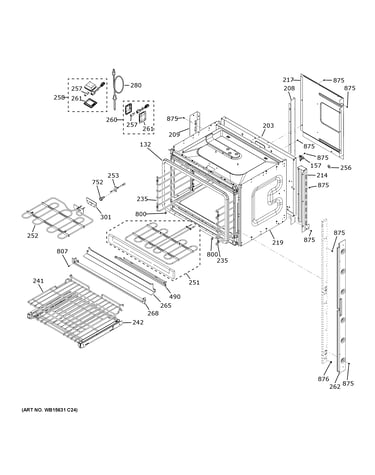 Upper oven