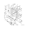 GE GDT665SGN5WW body parts (1) diagram