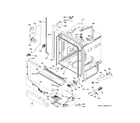 GE PDT715SBN5TS body parts (1) diagram