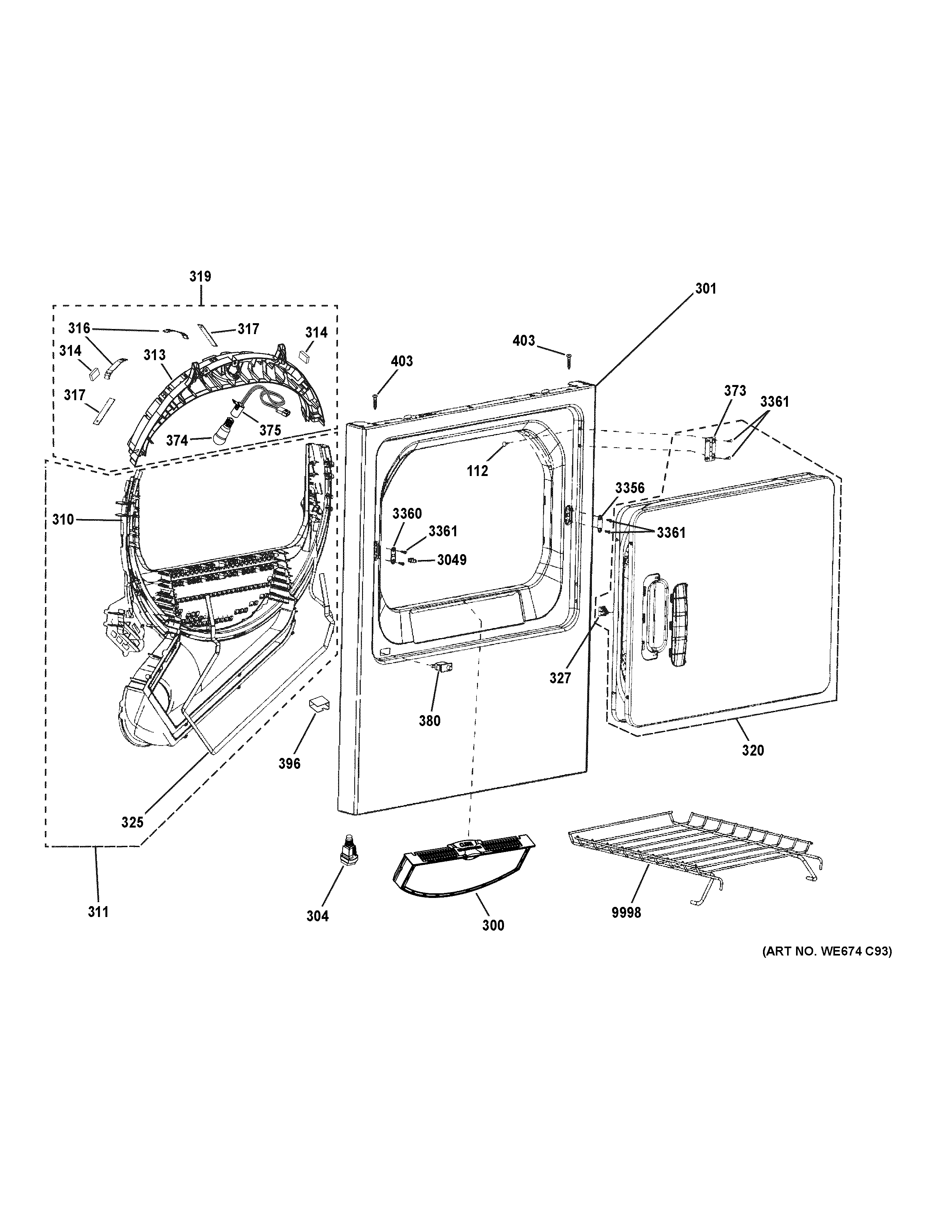 FRONT PANEL & DOOR