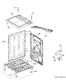 Cabinet & top panel