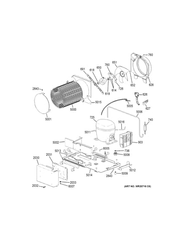 Machine compartment