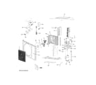 GE 1U3036TL2HFA1 room air conditioner diagram