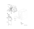 GE NF80U070T3A52 cabinet (1) diagram