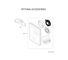 GE ZHU30RST1SS optional accessories diagram