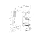 GE CDE06RP3NCD1 cabinet diagram