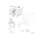 GE NF97U090M4C06 cabinet (1) diagram