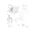 GE NF97X040V3B02 cabinet (1) diagram