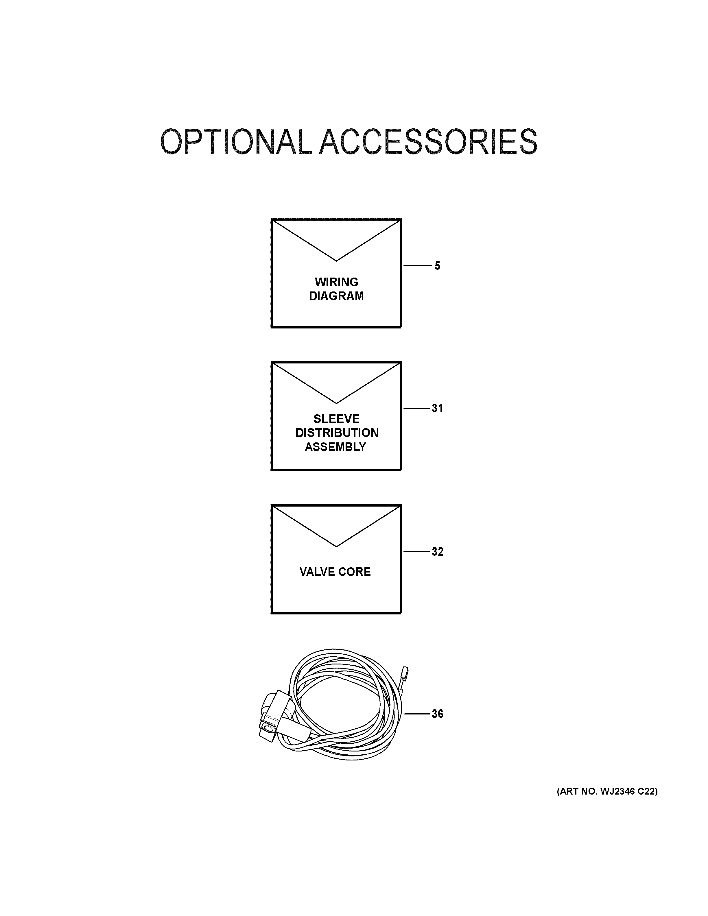 Optional accessories
