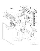 Escutcheon & door assembly