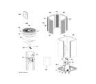 GE NS17A42SA452A room air conditioner diagram