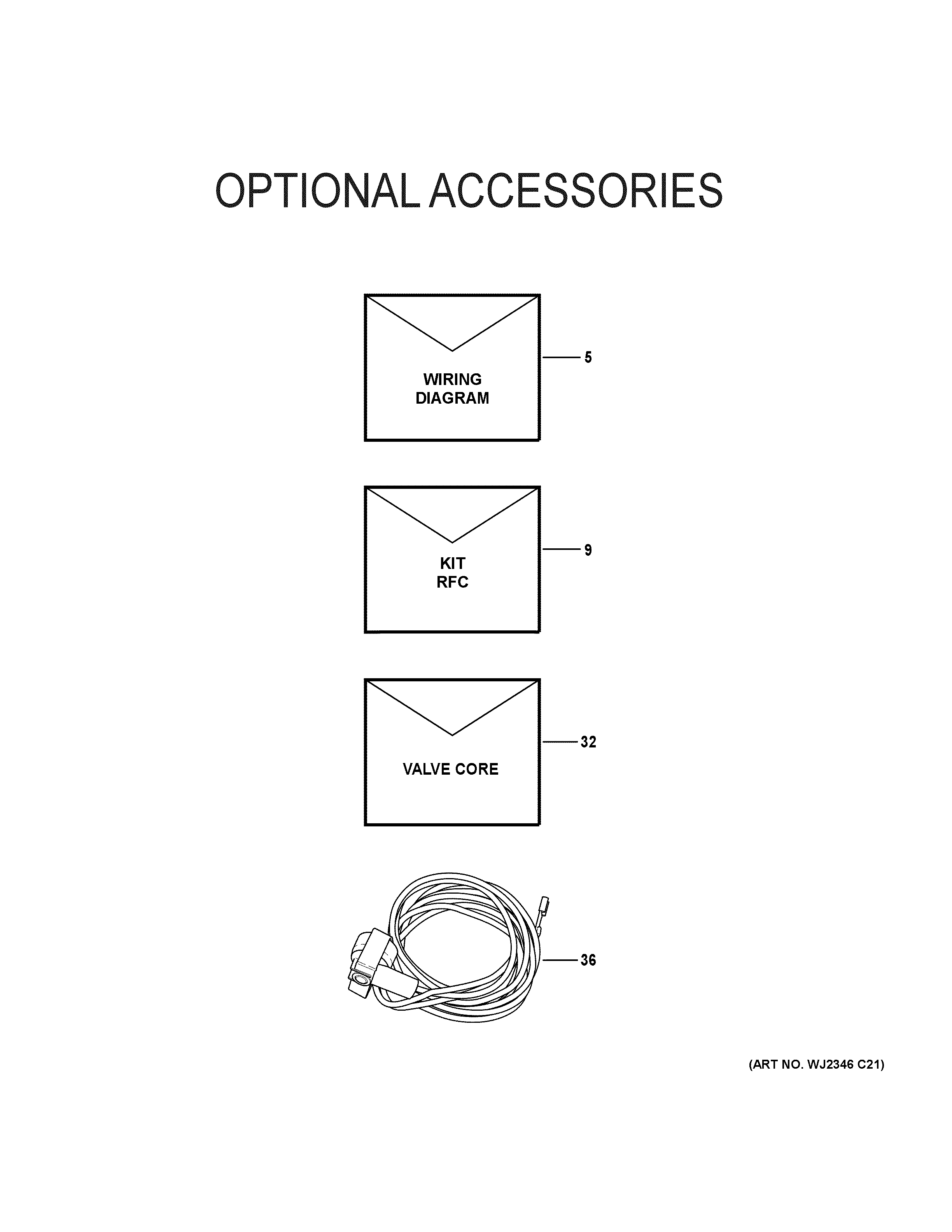 Optional accessories