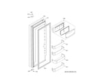 GE ZISS480NNFSS fresh food door diagram