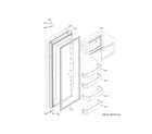 GE ZISS480DNGSS fresh food door diagram