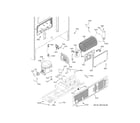 GE CYE22UP2MLS1 machine compartment diagram