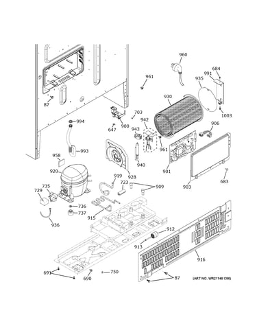 Machine compartment