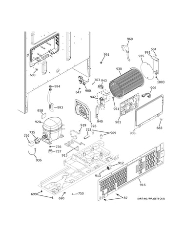 Machine compartment