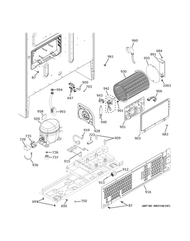 Machine compartment