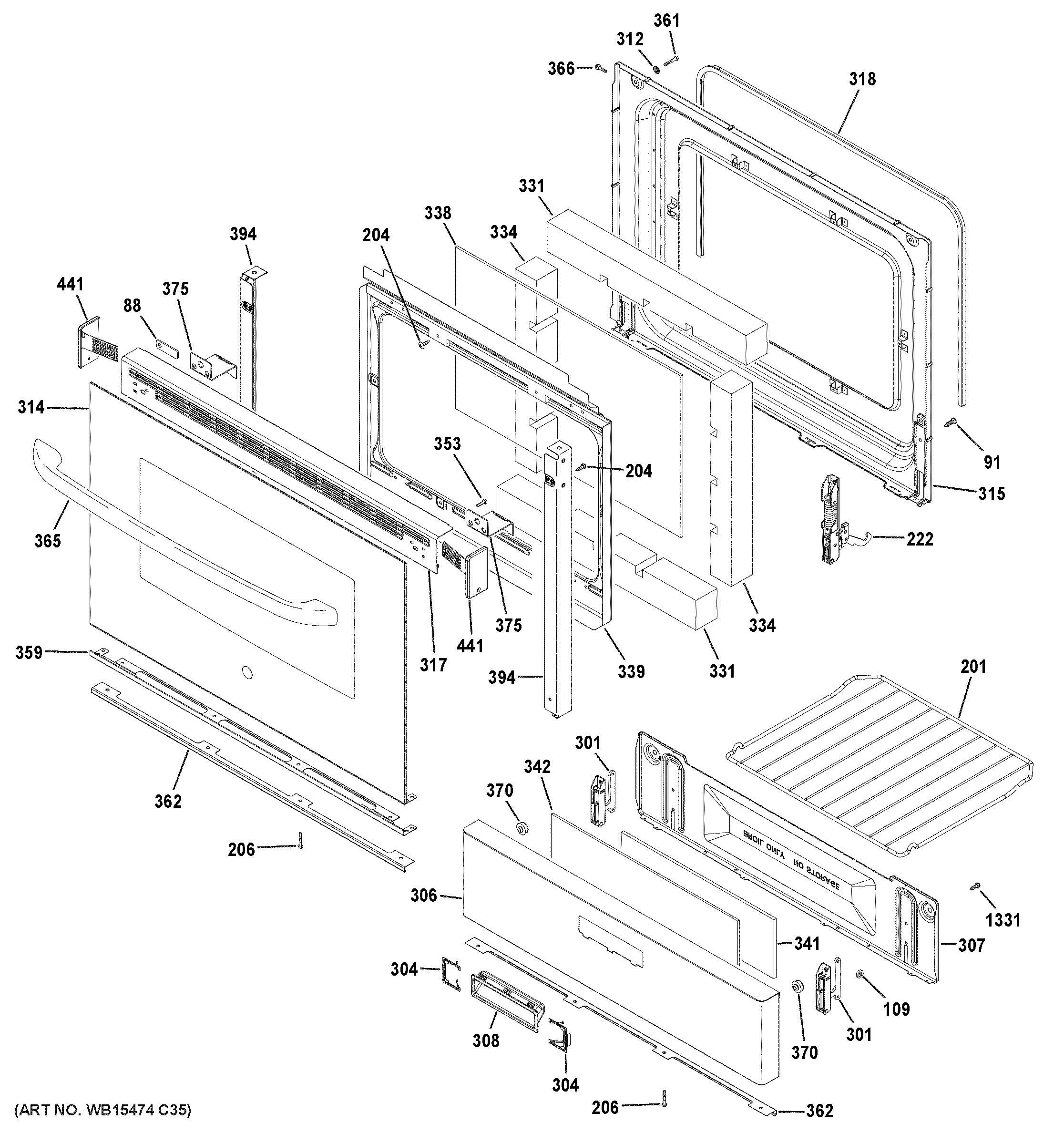 DOOR & DRAWER PARTS