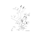 GE PV976N3SS range hood diagram